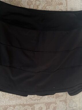 lululemon athletica Black Athletic Skirt